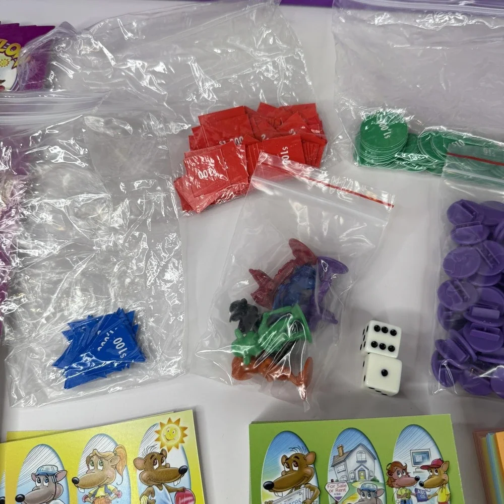 Cashflow For‎ Kids Board Game 2004 CASHFLOW Technologies EDUCATIONAL COMPLETE